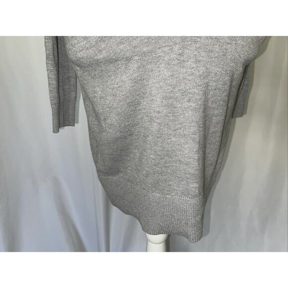 Michael Michael Kors long Sleeve Grey Cold Shoulder Sweater Dress Size XS - Picture 5 of 12